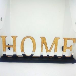 Wood Home Sign|Mini Home Accent